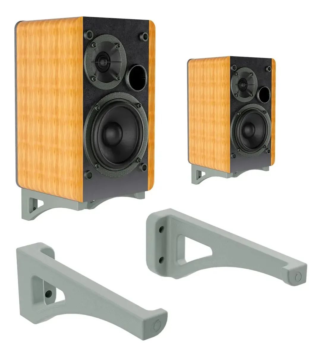 Suporte Monitor De Audio Caixa De Som Edifier R1280t Cor Cinza