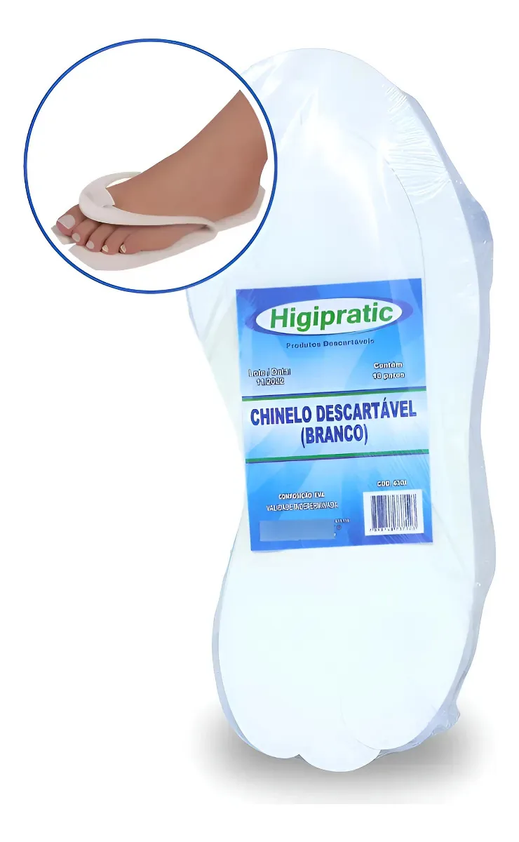 Chinelo Desc C10pares Higipratic