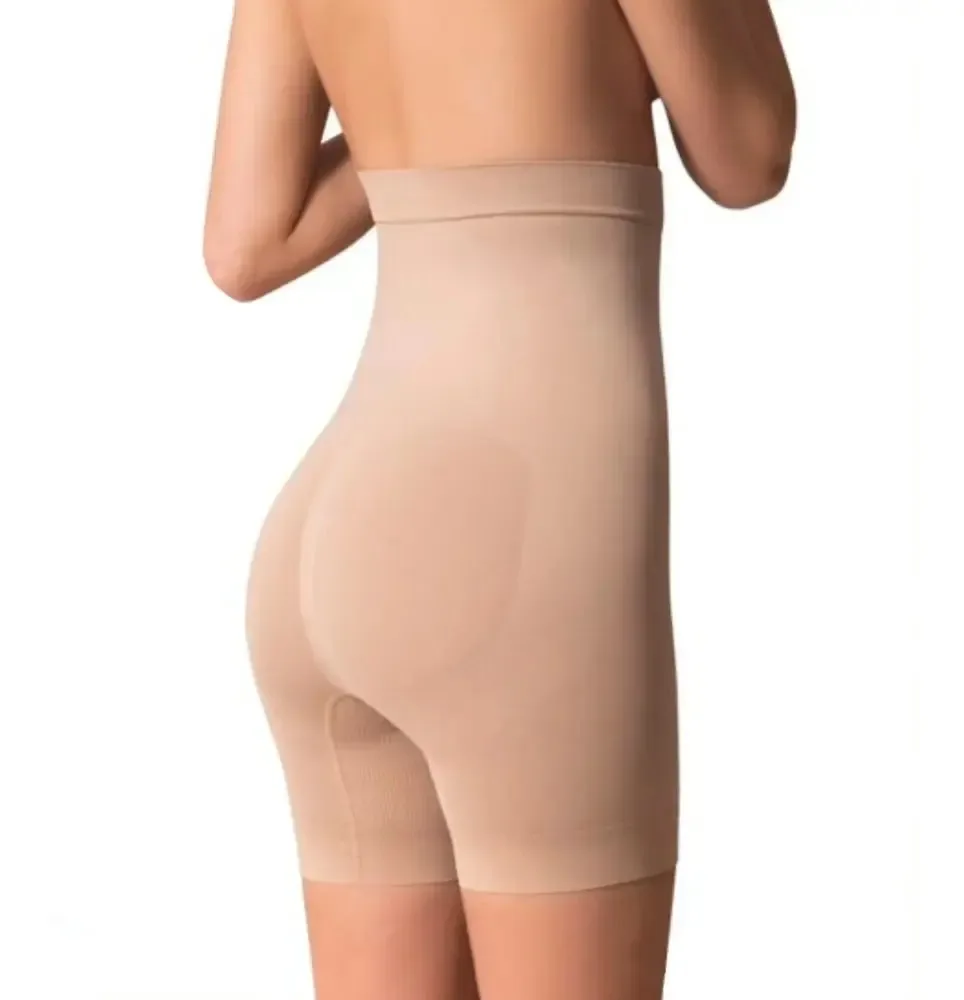 2 Shorts Cinta Reduz Medidas Sinta Comprime Barriga Cor Chocolate Tamanho M
