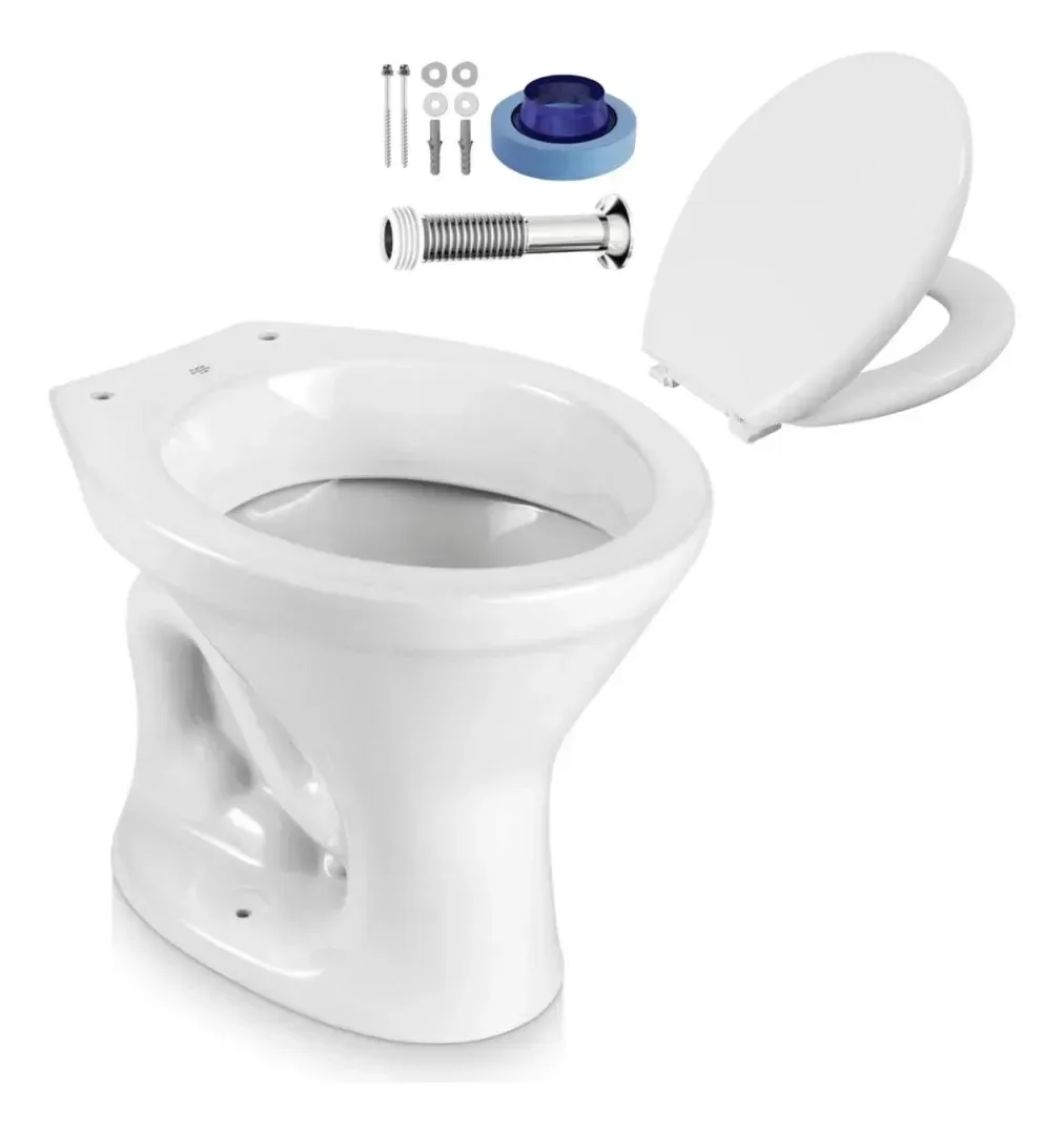 Bacia Sabará Ip3500 + Assento Astra E Kit De Instalação