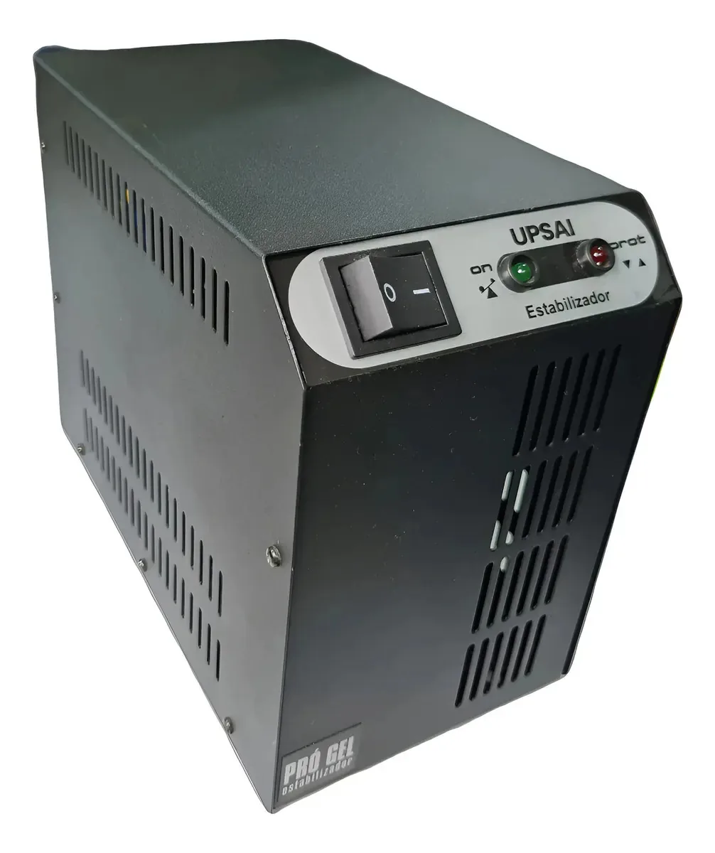 Estabilizador 220v / 220v 4000va 4kva Profissional Upsai Preto