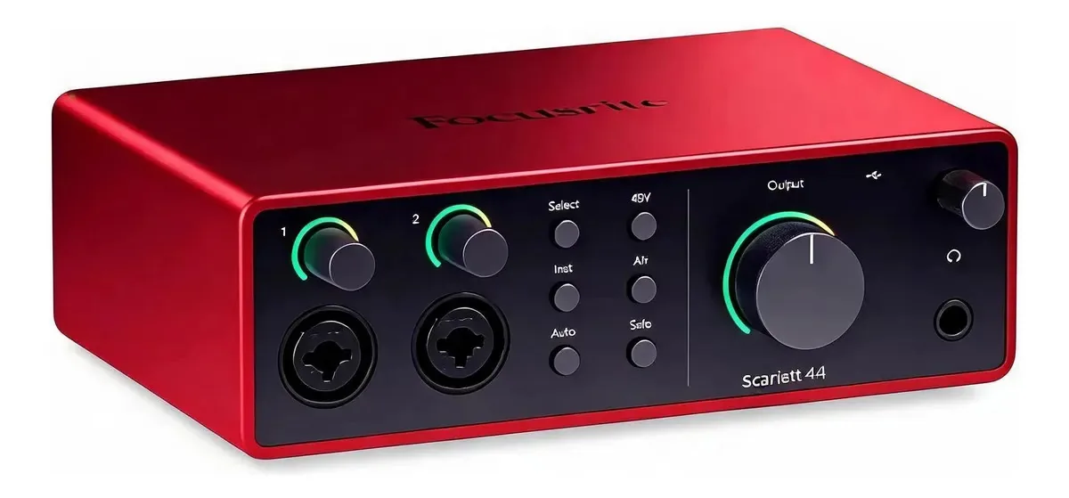 Interface De Audio Focusrite Scarlett 4i4 G4