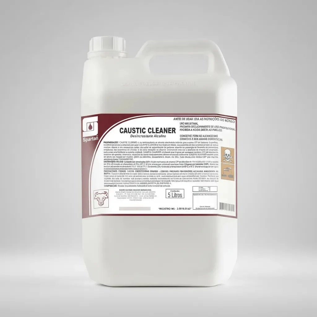 Caustic Cleaner 5litros Spartan Desincrustante Alcalino