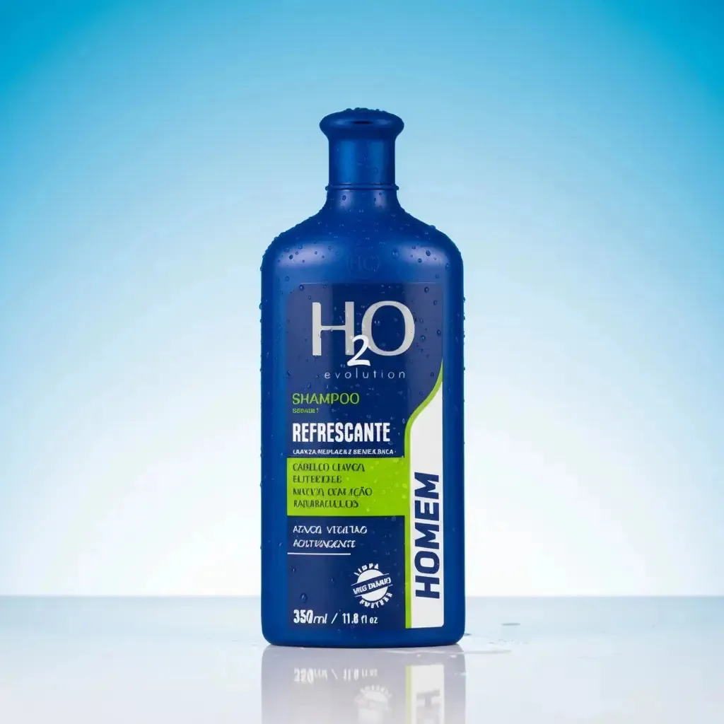 Shampoo Refrescante H2o Evolution Homem Frasco 350ml
