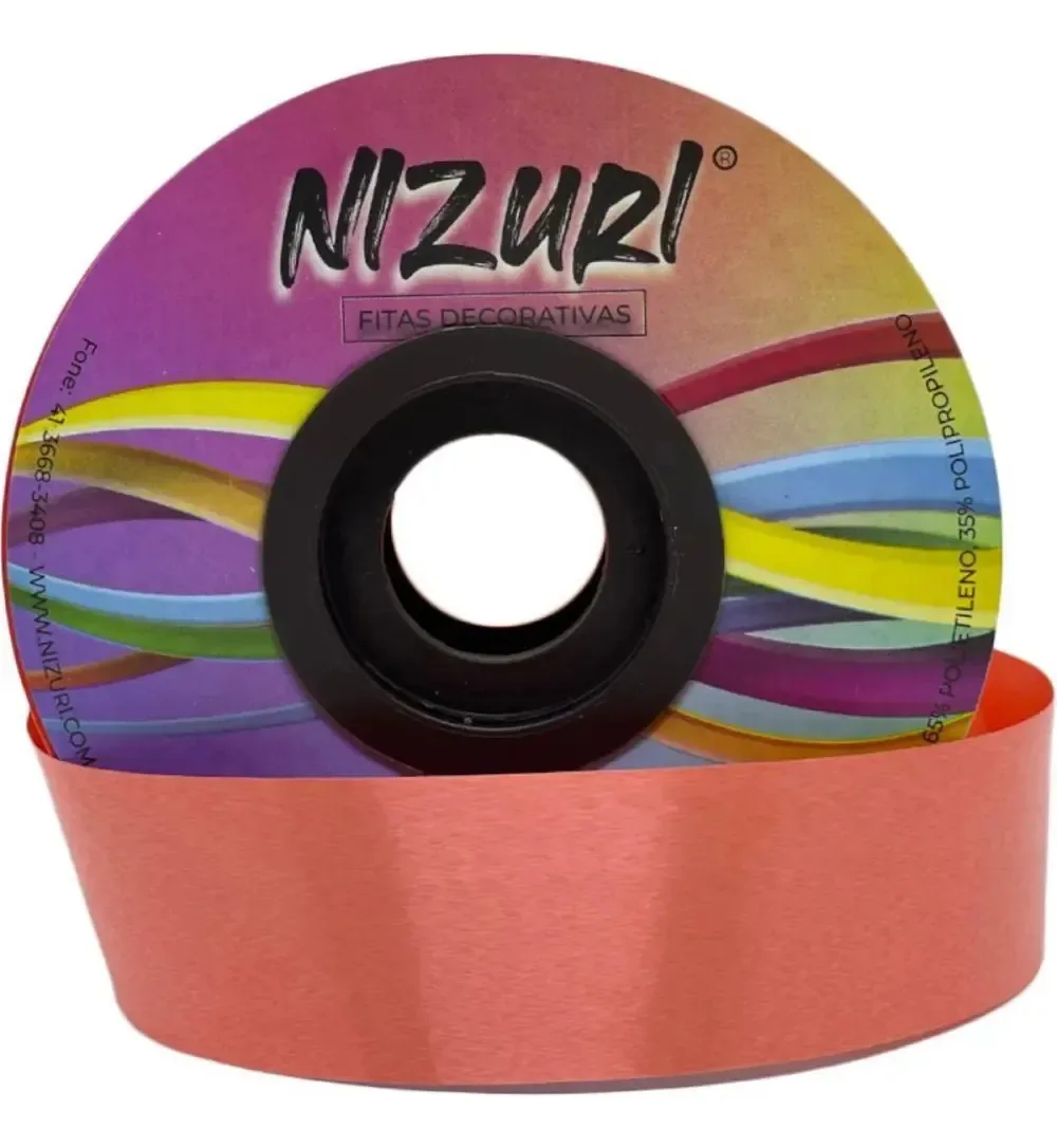 Fita Decorativa 32mm Cor 21 Laranja