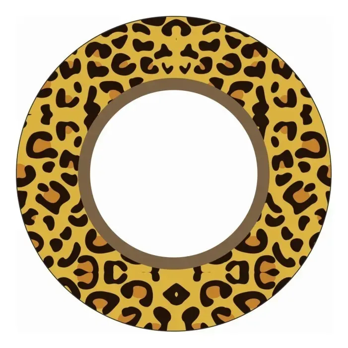 10 Fitas 2m Bronze Onça Amarela Amarelo