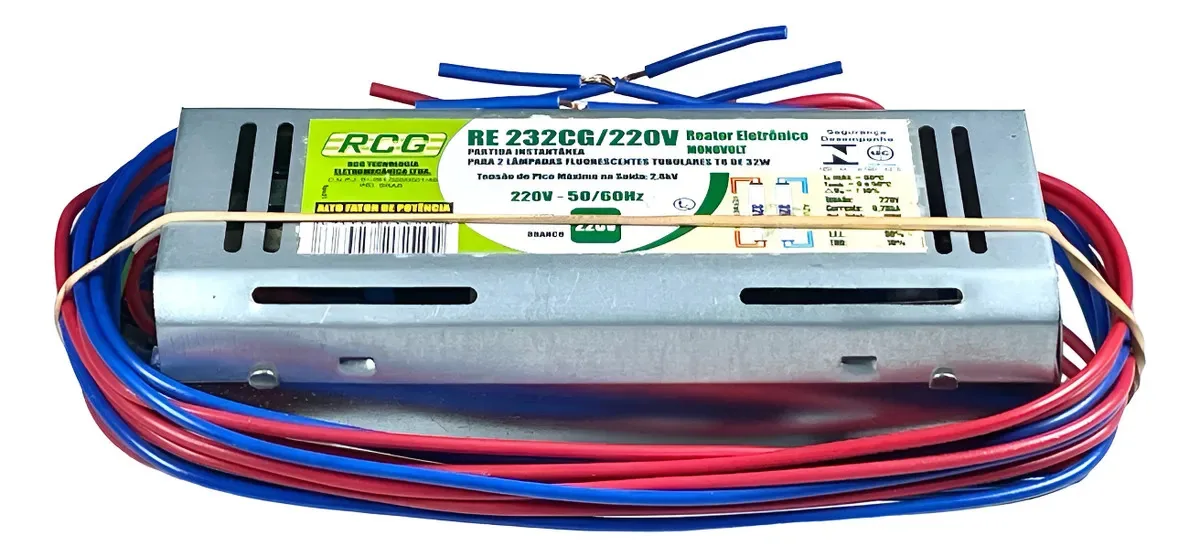 03 Un Reator Eletrônico 2x32w Afp Rcg