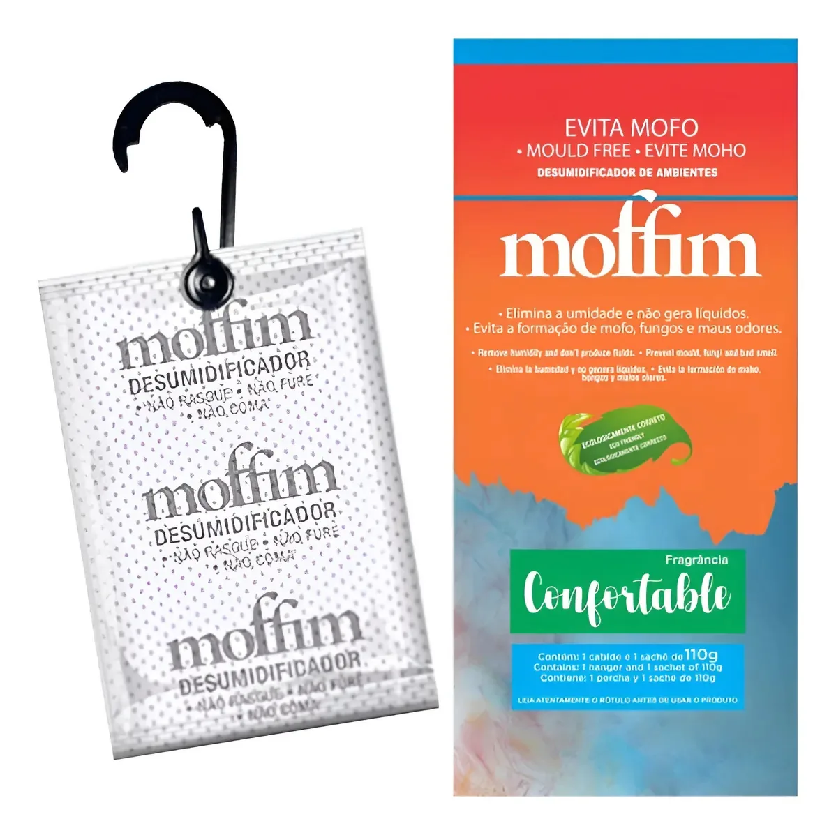 Moffim Fragrância Confortable Mofo Desumidificador Confortable