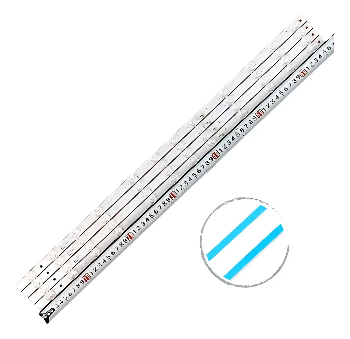 Kit Barras De Led 65p725 65p735 - Versão