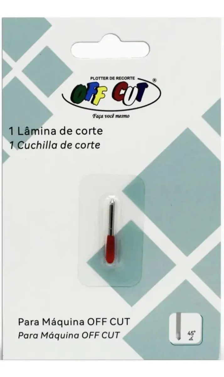 1 Lâmina Para Plotter De Recorte Off Cut Off Paper 0