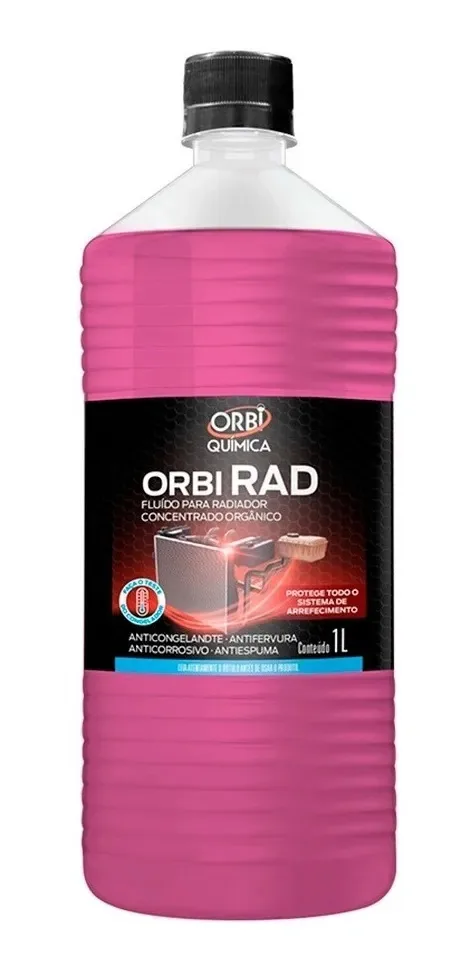 Aditivo Orgânico Concentrado Para Radiador Orbi 1 Litro