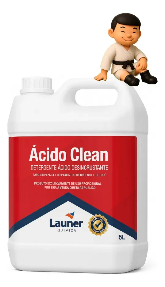 Detergente Desincrustante Clean 5l - Launer (agricola)