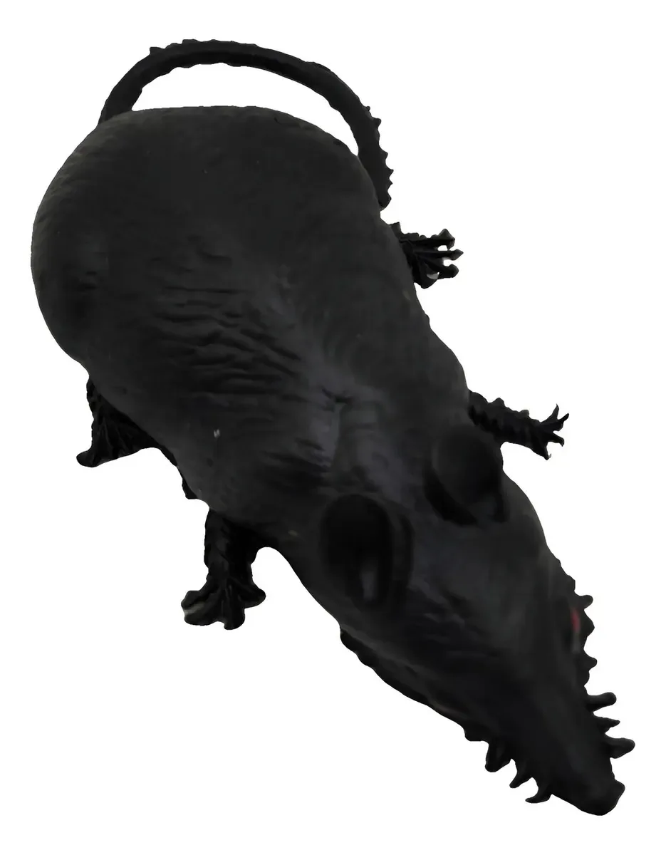 Rato De Borracha Para Pegadinhas De Halloween - Modelo 13cm