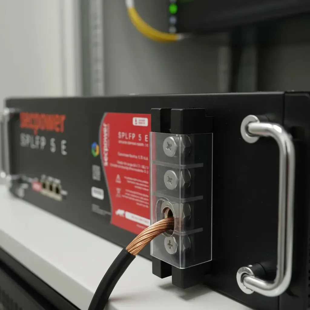 Bateria De Lítio Secpower Splfp-5-e 51,2v 100ah 6mil Ciclos