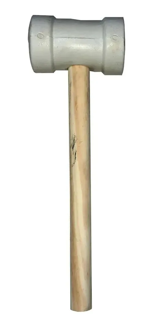 Martelo Borracha 40mm Branco