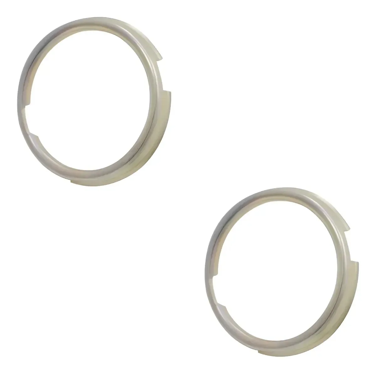 Par Aro Adaptador De Lampada H4 P/ Farol Com Lampada H5