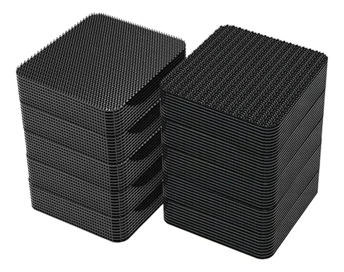 10 Fechos Adesivos 5 X 5 Cm Macho E Fêmea Autoadesivo Preto
