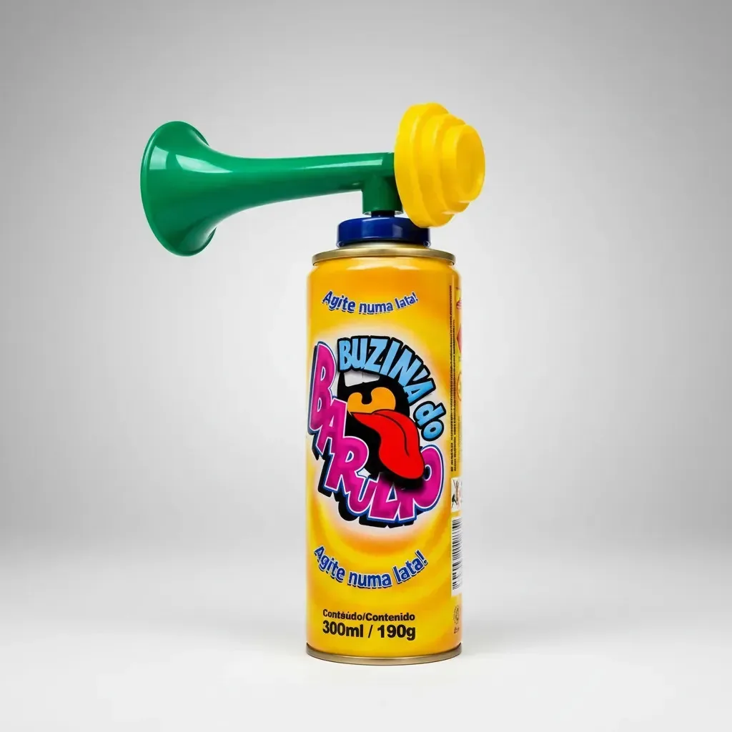 Buzina Do Barulho Com Corneta 300ml Copa 2026