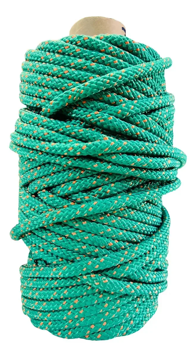 Corda Semiestática para Rapel e Alpinismo K2 Multi-uso de 6 mm com 10 m