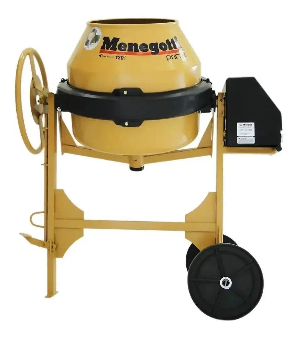 Betoneira 120 Litros Monofásica 1/2cv Prime Com Kit De Segu