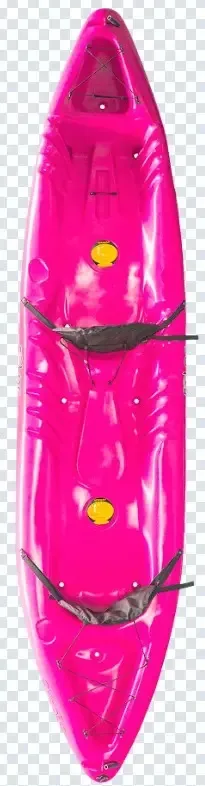 Caiaque Solar Duo Cor Rosa-chiclete