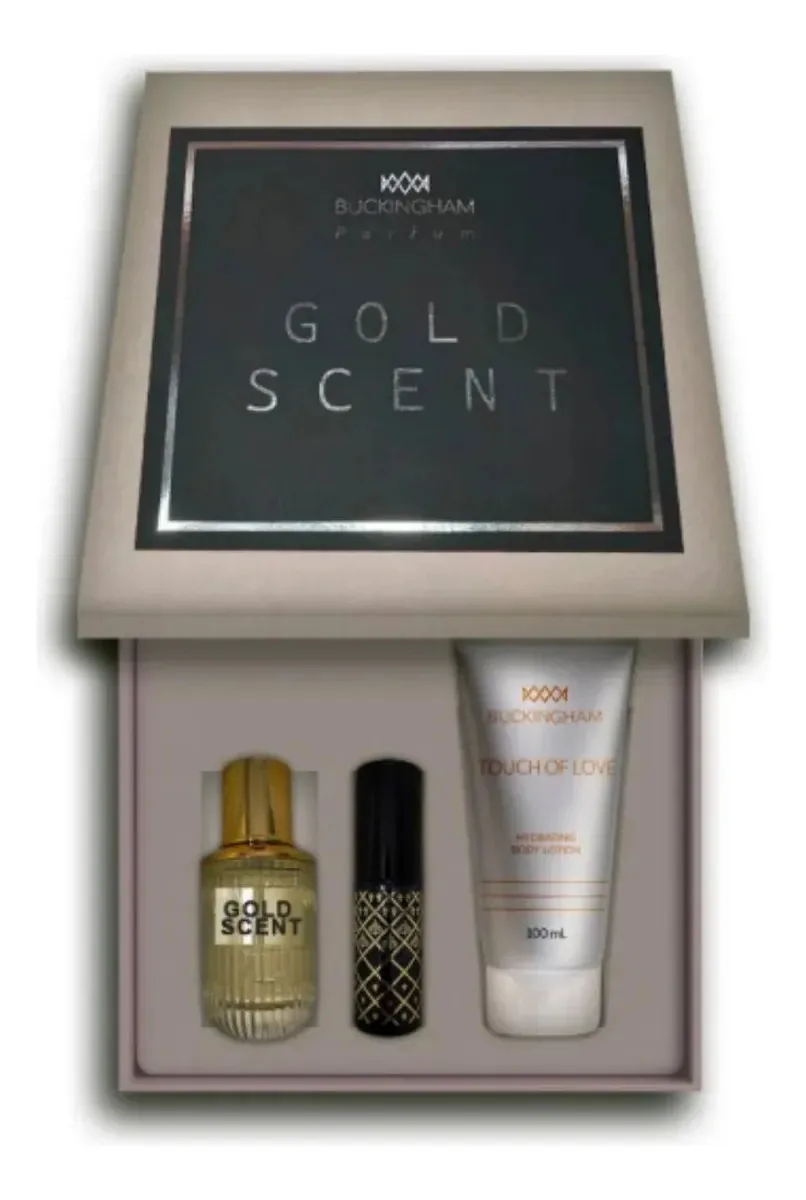 Luxo Médio Gold Scent Alta Fixação Buckingham