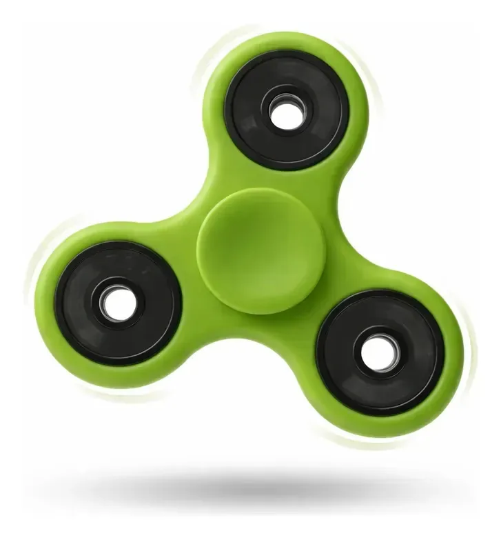 Brinquedo Giratorio Hand Spinner Fidget Verde Fosco