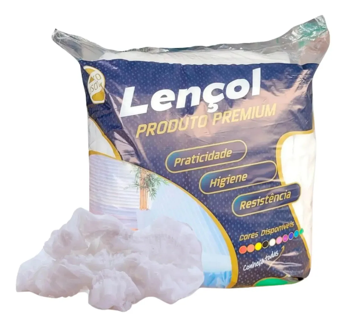 Lençol Descartável Protdesc 30g Branco Com Elástico 10un Branco