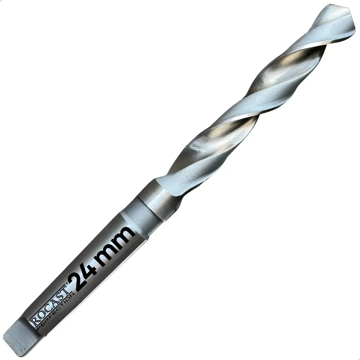 Broca Haste Cônica 24 Mm Aço Rápido Rocast Torno Cnc