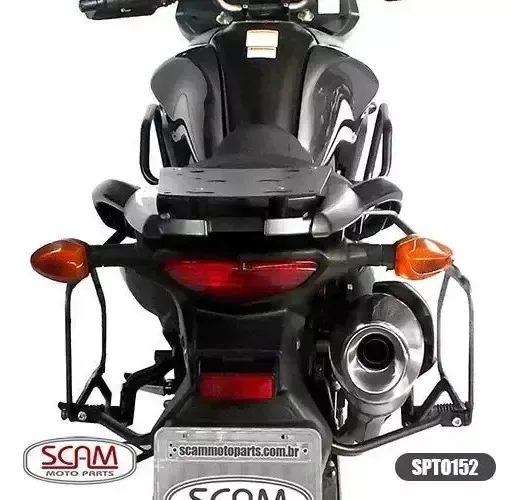 Afastador Alforge Vstrom 650 2014-2018 - Scam Preto