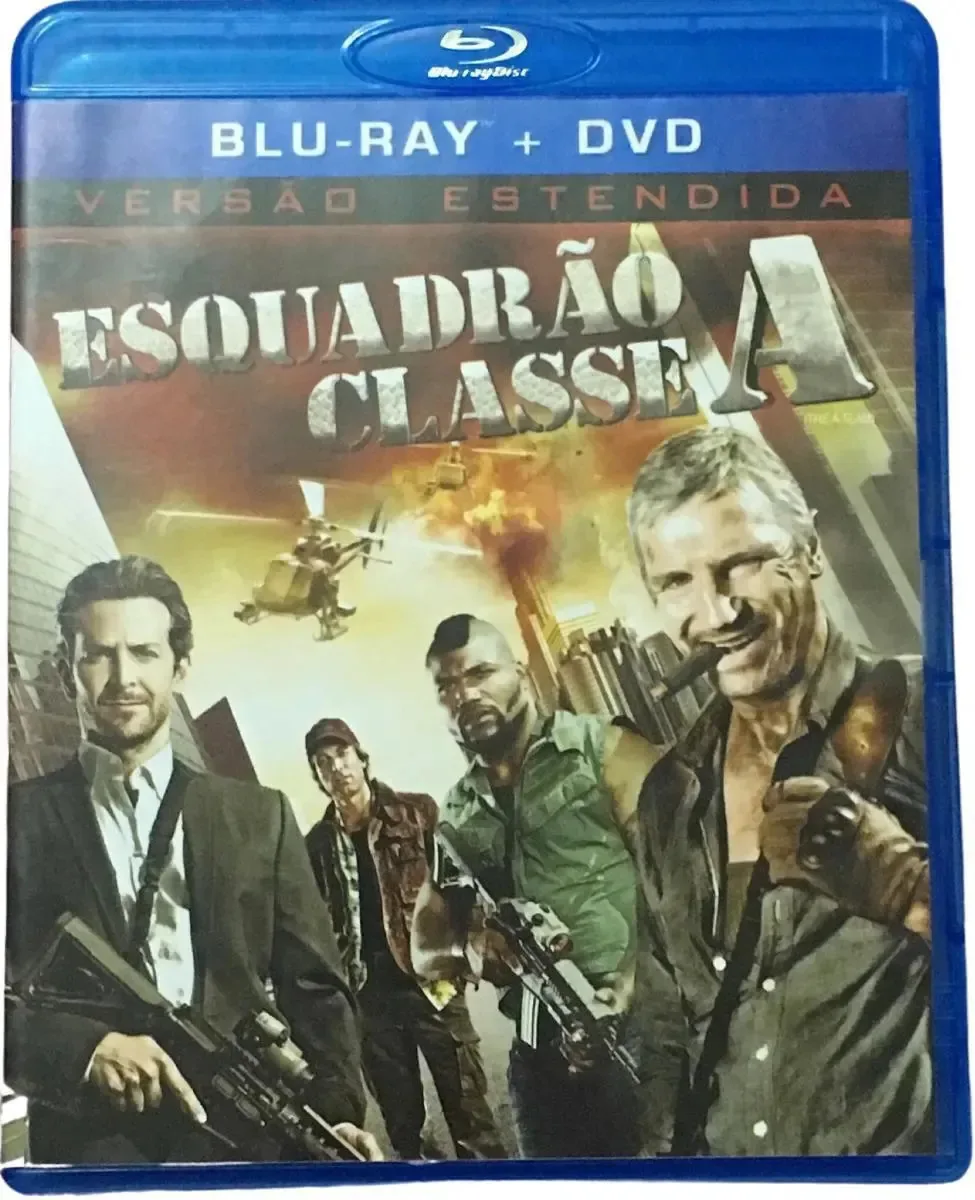 Dvd Bluray + Dvd Esquadrão Classe A