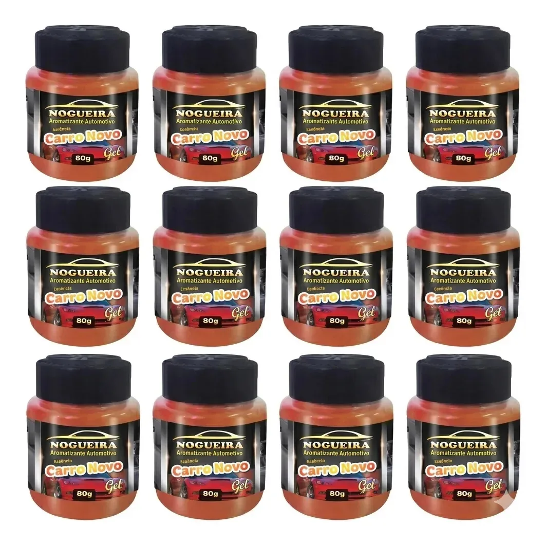 Silicone Automotivo Gel Carro Novo 245g