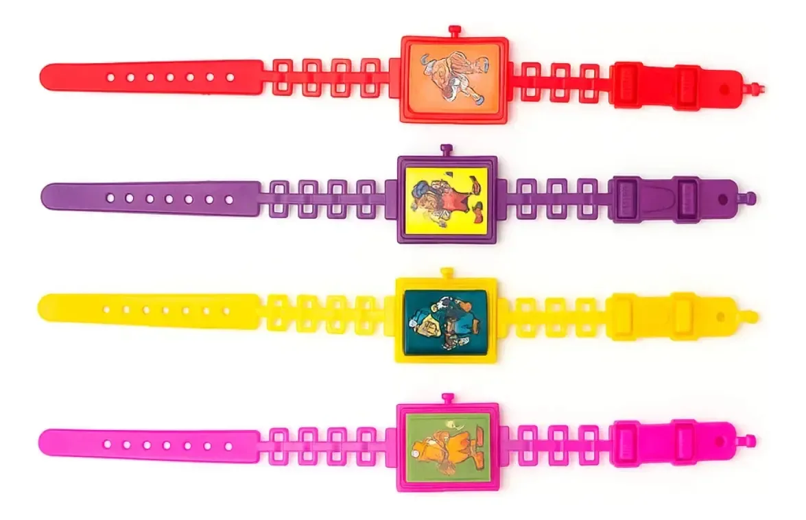 Kit 40 Mini Relógio Brinquedo Infantil Prenda Lembrancinha Multicolorido