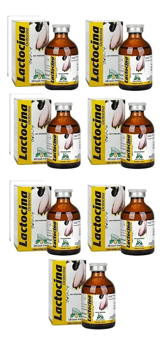 Kit Lactocina Ocitocina de 100 mL para Bovinos e Equinos