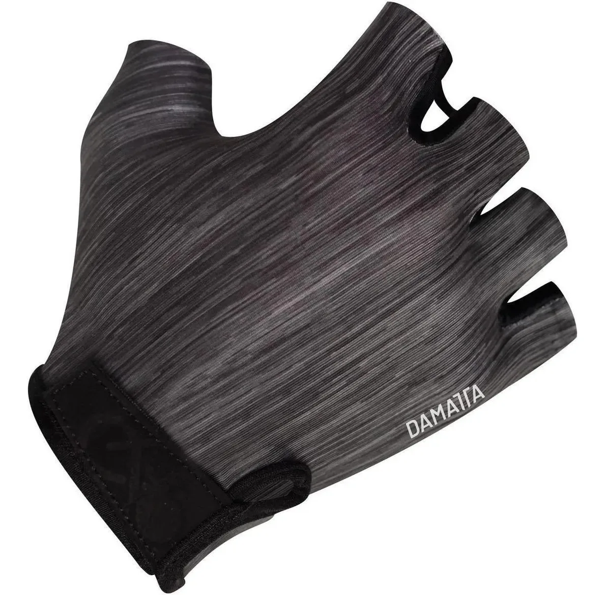 Luvas Ciclismo Damatta Eco Dedo Curto Preto E Cinza Bike