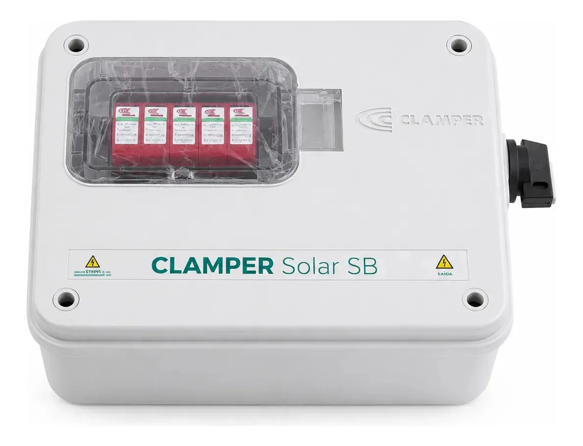 Energia Solar String Box Clamper 1040v 20a 4e/2s