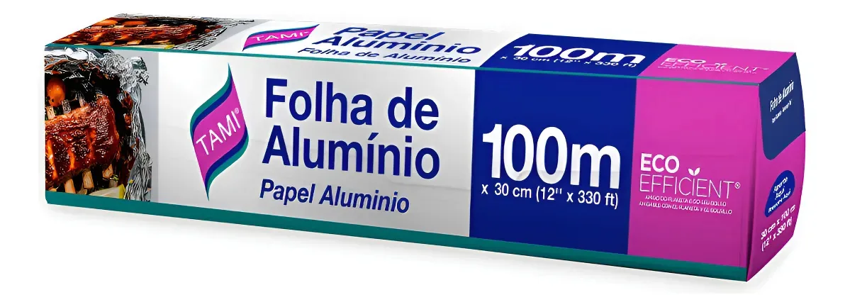 Papel Alumínio Tami - Darnel 30x100 Metros