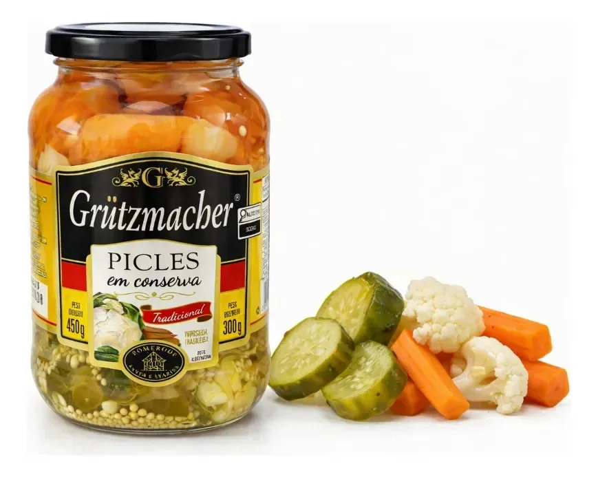 Picles Em Conserva Tradicional Grutzmacher