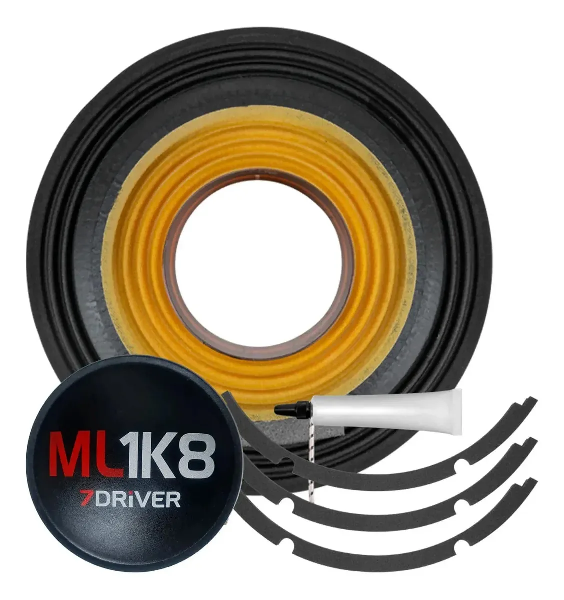 Kit Reparo Taramps 7driver Ml 1k8 12 Polegada Ml1.8 6 Ohms