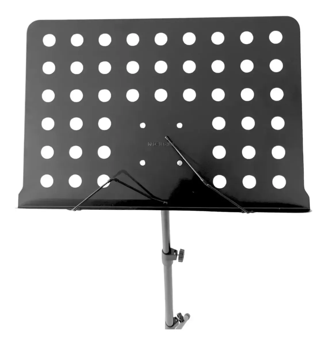 Estante Suporte Saty Para Partitura Com Chapa 5041 Preto