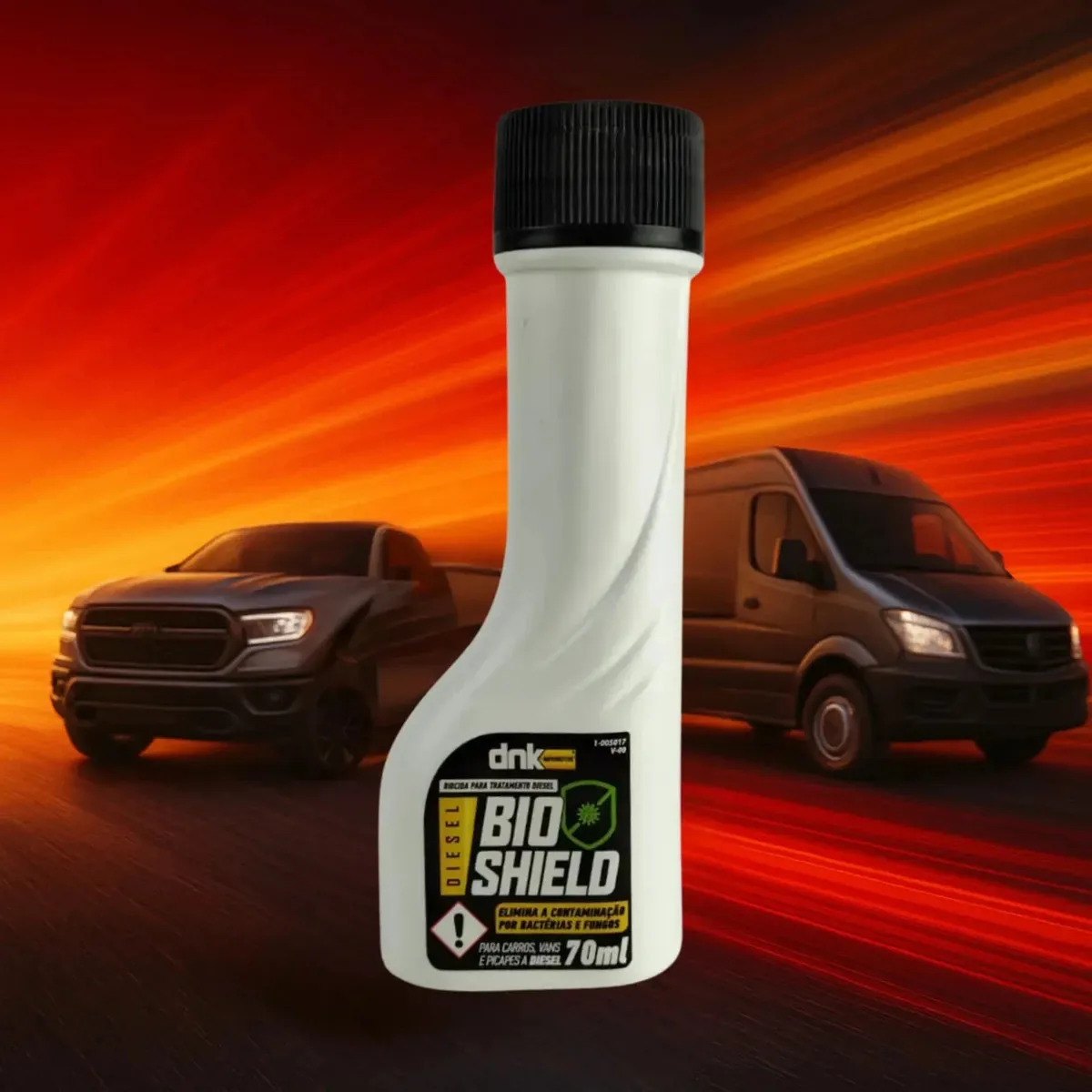 Aditivo Motor Diesel Tratamento Fungos Algas Bioshield 70ml