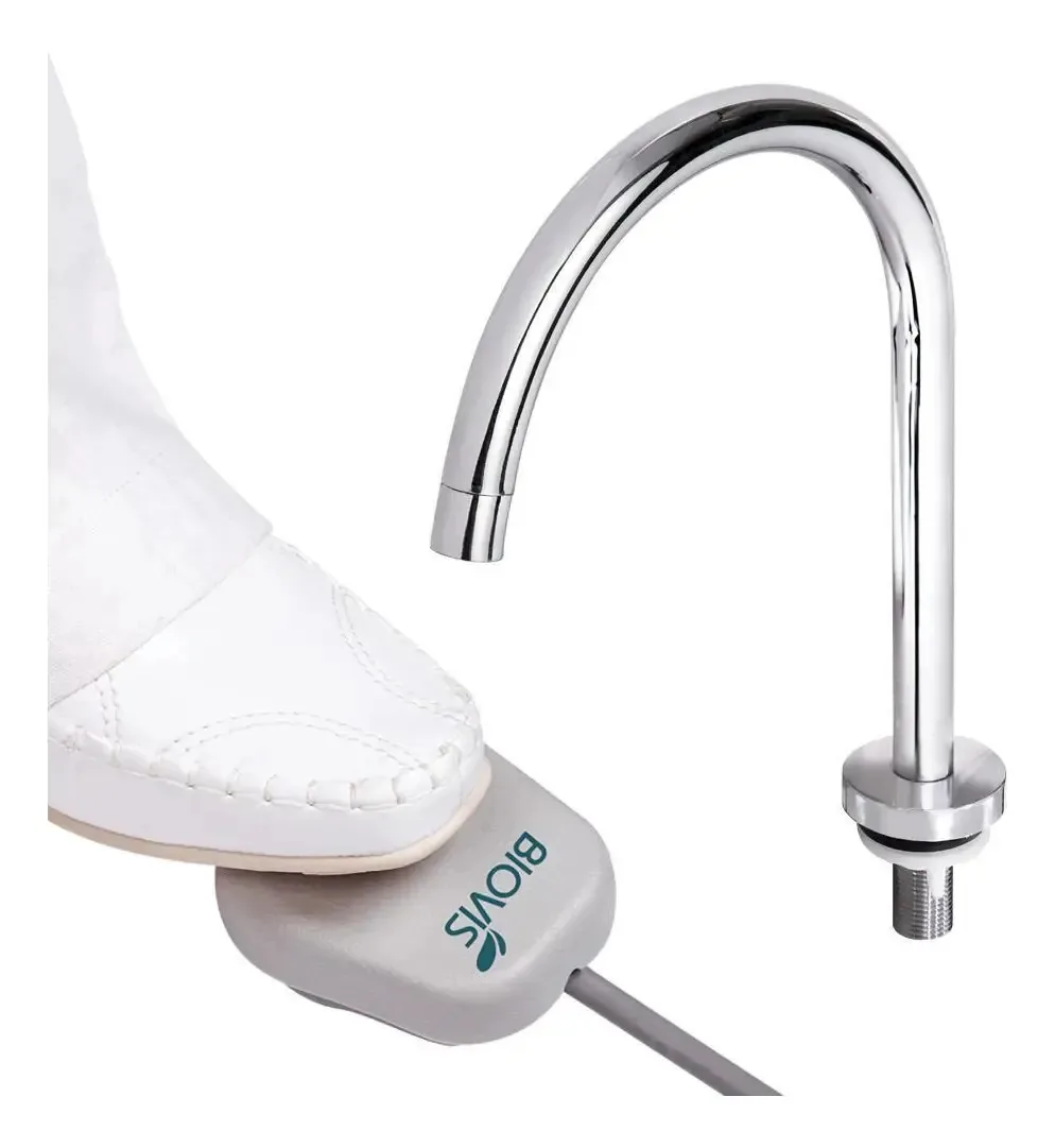 Aqua I Acionamento À Pedal + Torneira Inox 28cm Biovis 110v