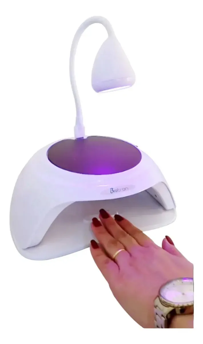 Cabine Com Iluminação Secadora De Unhas Manicure E Podologia