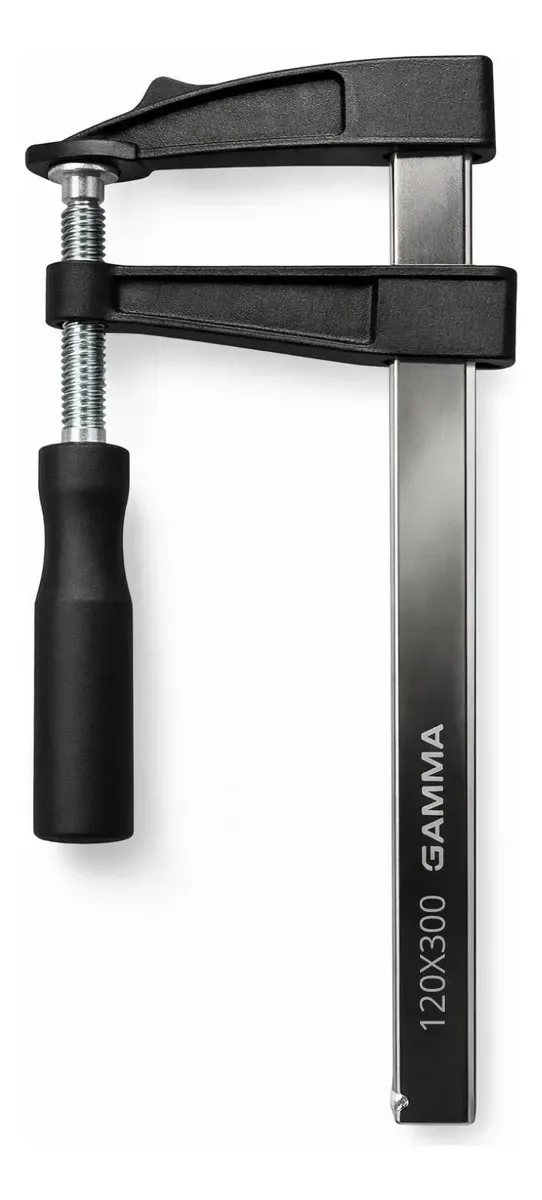 Grampo Sargento Gamma Tipo F, de Aço, 300mm