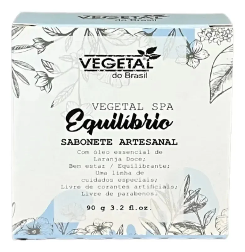 Sabonete Artesanal Equilibrio- Vegetal Spa-90g
