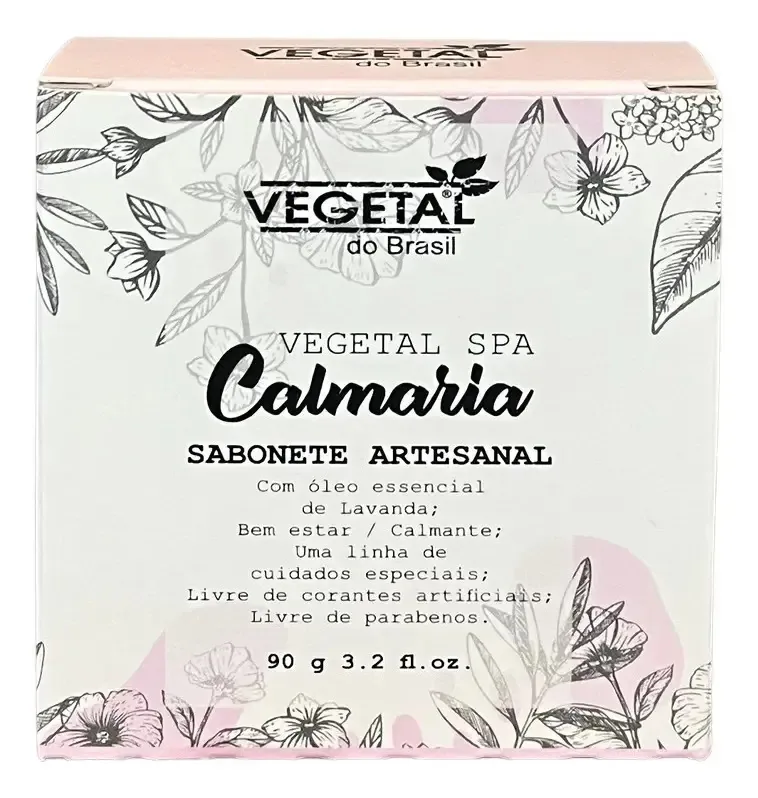 Sabonete Artesanal Calmaria Vegetal Spa-90g