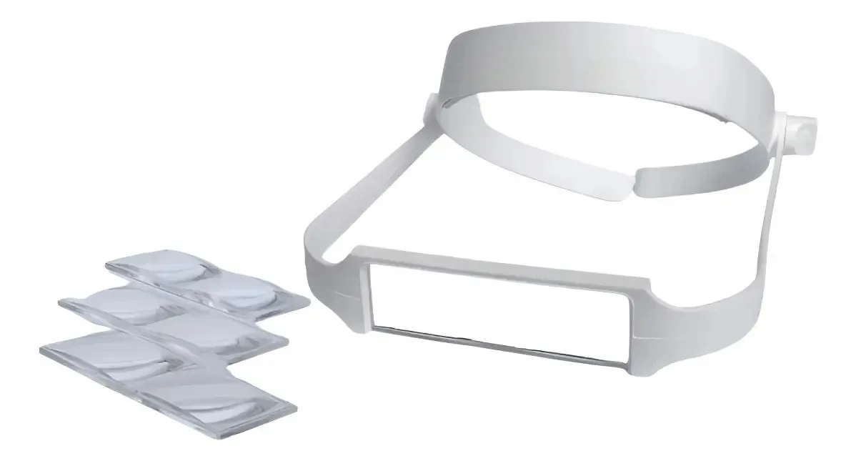 Lupa De Cabeça Com 4 Lentes - Preven