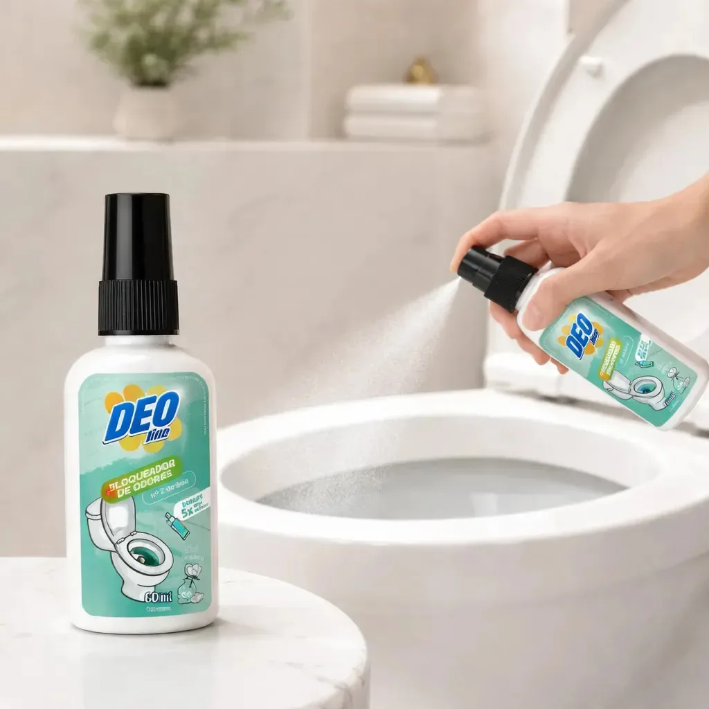 Bloqueador de Odores para Sanitários Deoline Chá Branco 60 mL