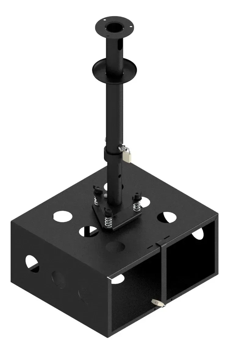 Suporte Para Projetor Gaiola - Ajustável Preto