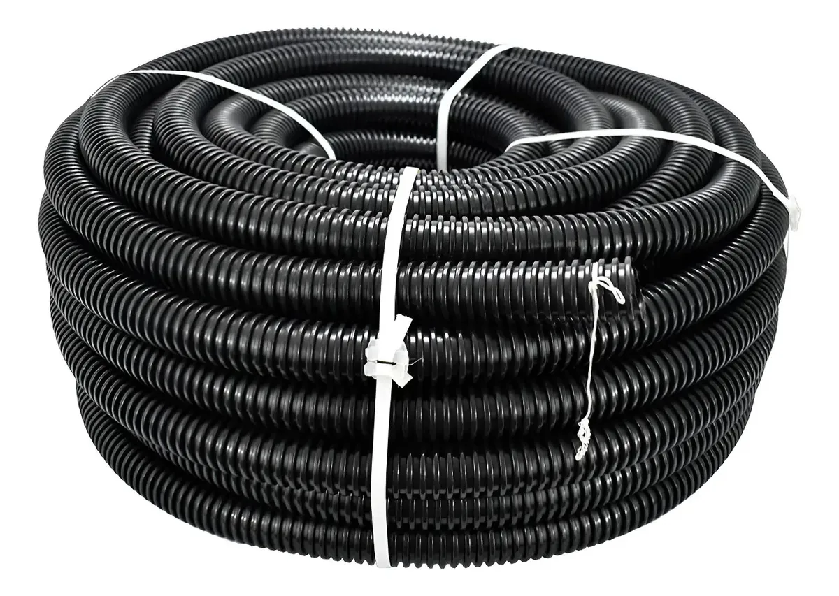 Duto Corrugado Dualflex Com Guia 1.1/4 Rl 50mts